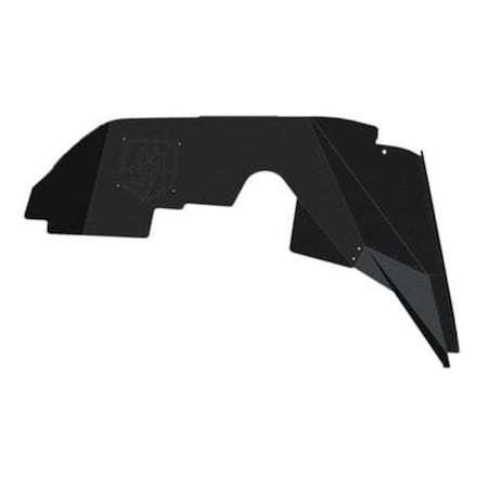 Road Armor Stealth Front Inner Fender Body Armor Liner, Black RDA518LFFSB